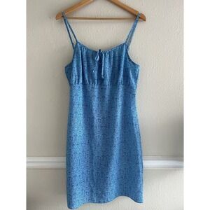 DBY Vintage Floral Strappy Sleeves Retro Babydoll DressY2K Cottage